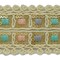5 Yards of Ophelia 1-3/4" Wide Designer Sequin Trim | 5 yard cut